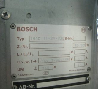DRIVES BOSCH TR10 11-2A-230