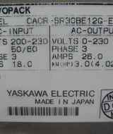 DRIVE YASKAWA CACR-SR30BE12G-E